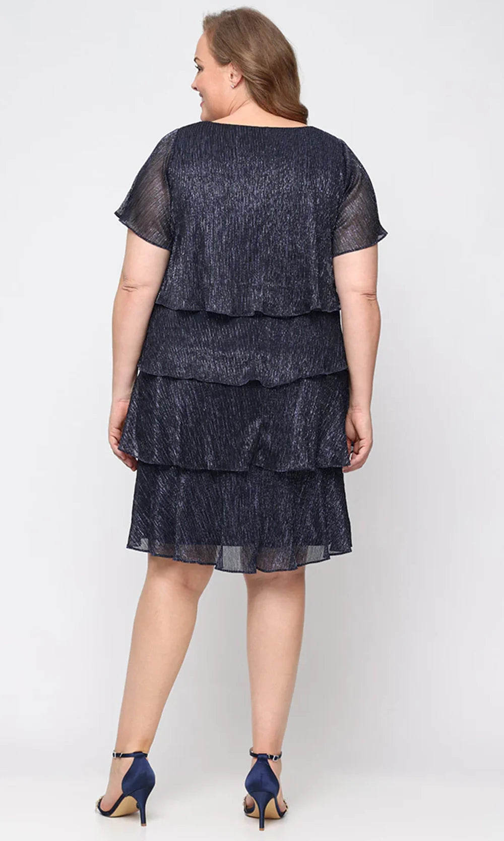 sl fashions tiered dress S.L. Fashions Dresses (SLNY) 9455124