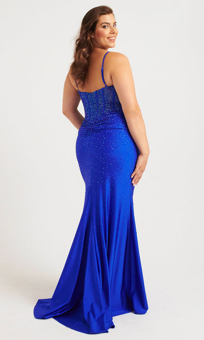 Faviana 9555 - Heat Stone Sleeveless Plus Size Dress Prom Dresses