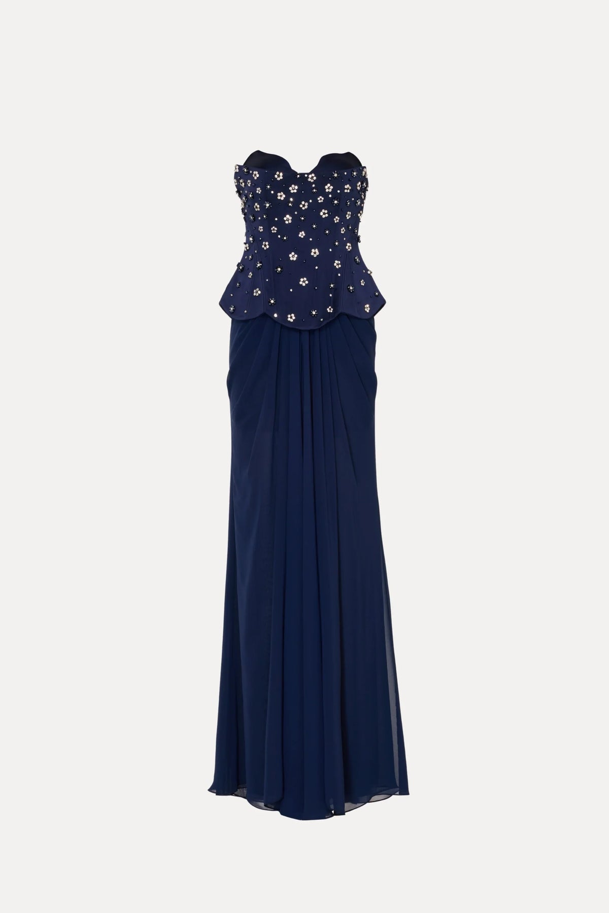 Tarik Ediz 99212 - Sweetheart Beaded Corset Evening Gown