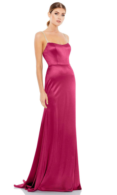 Ieena Duggal A12428 - Scoop Neck Trumpet Evening Gown Special Occasion Dresses