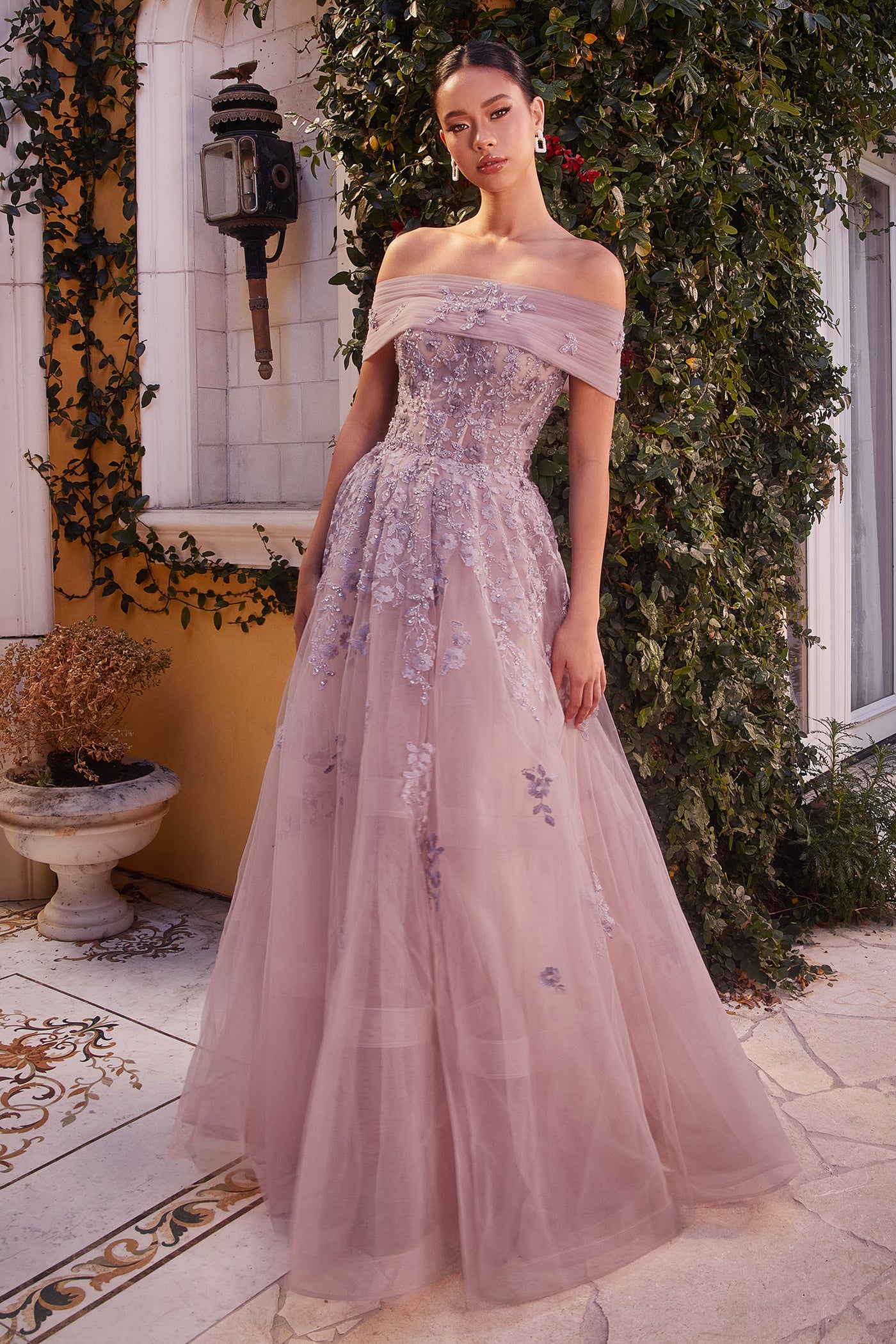 Andrea and Leo A1348 - Sweetheart Embellished Evening Dress