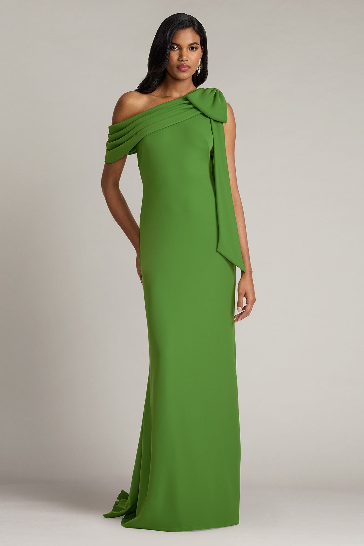 Tadashi Shoji ALG18371L - Bow Accent Evening Dress