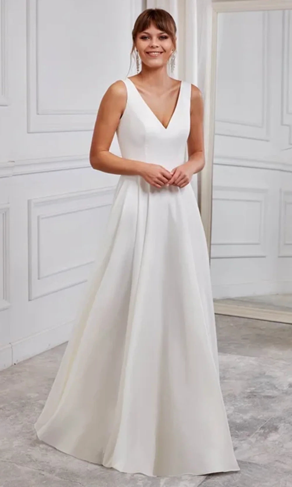 Aerie Couture 2006 - Classic V Neck Wedding Dress Bridal Dresses