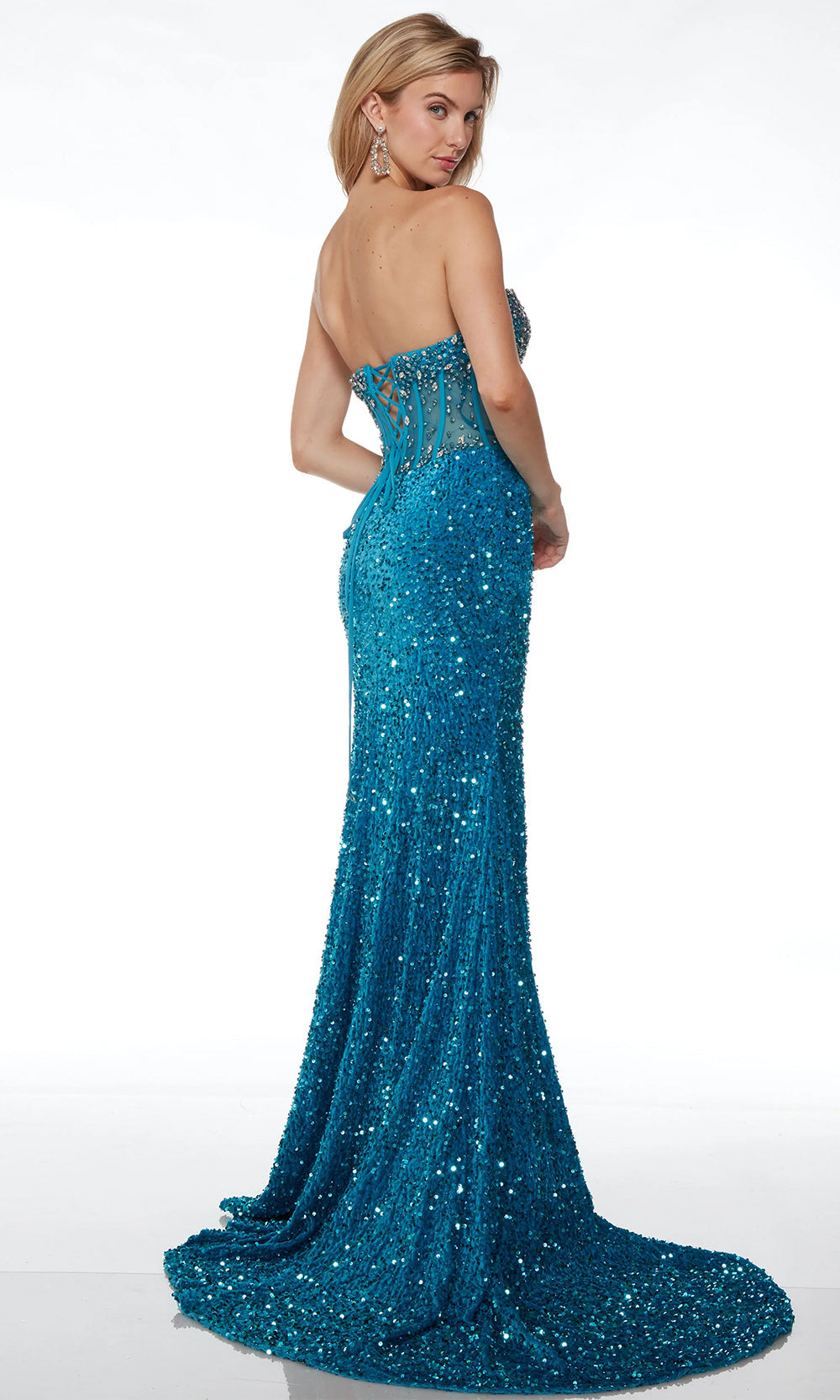 Alyce Paris 61621 - Strapless Sheath Evening Dress Evening Dresses