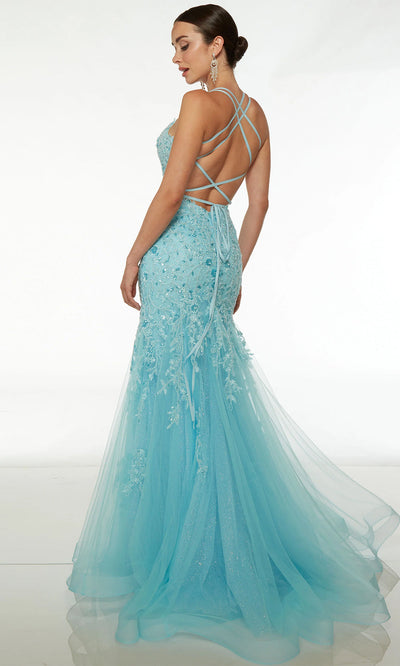 Alyce Paris 61640 - Corset Double Strap Prom Gown Prom Dresses