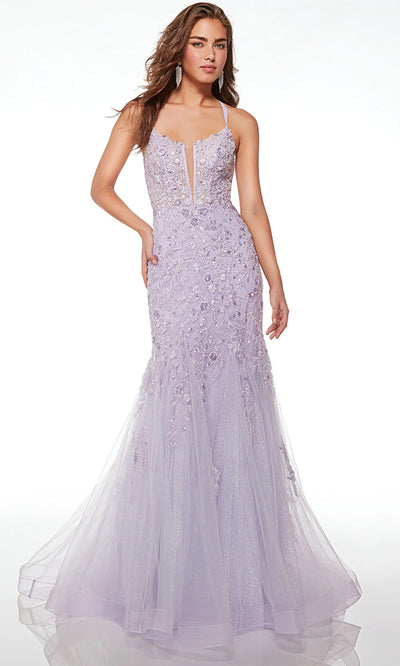 Alyce Paris 61640 - Corset Double Strap Prom Gown Prom Dresses