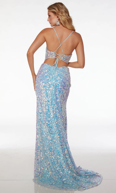 Alyce Paris 61646 - Strappy Back Sequins Evening Dress Evening Dresses