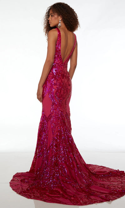 Alyce Paris 61651 - Sleeveless Sequin Embellished Prom Gown Prom Dresses