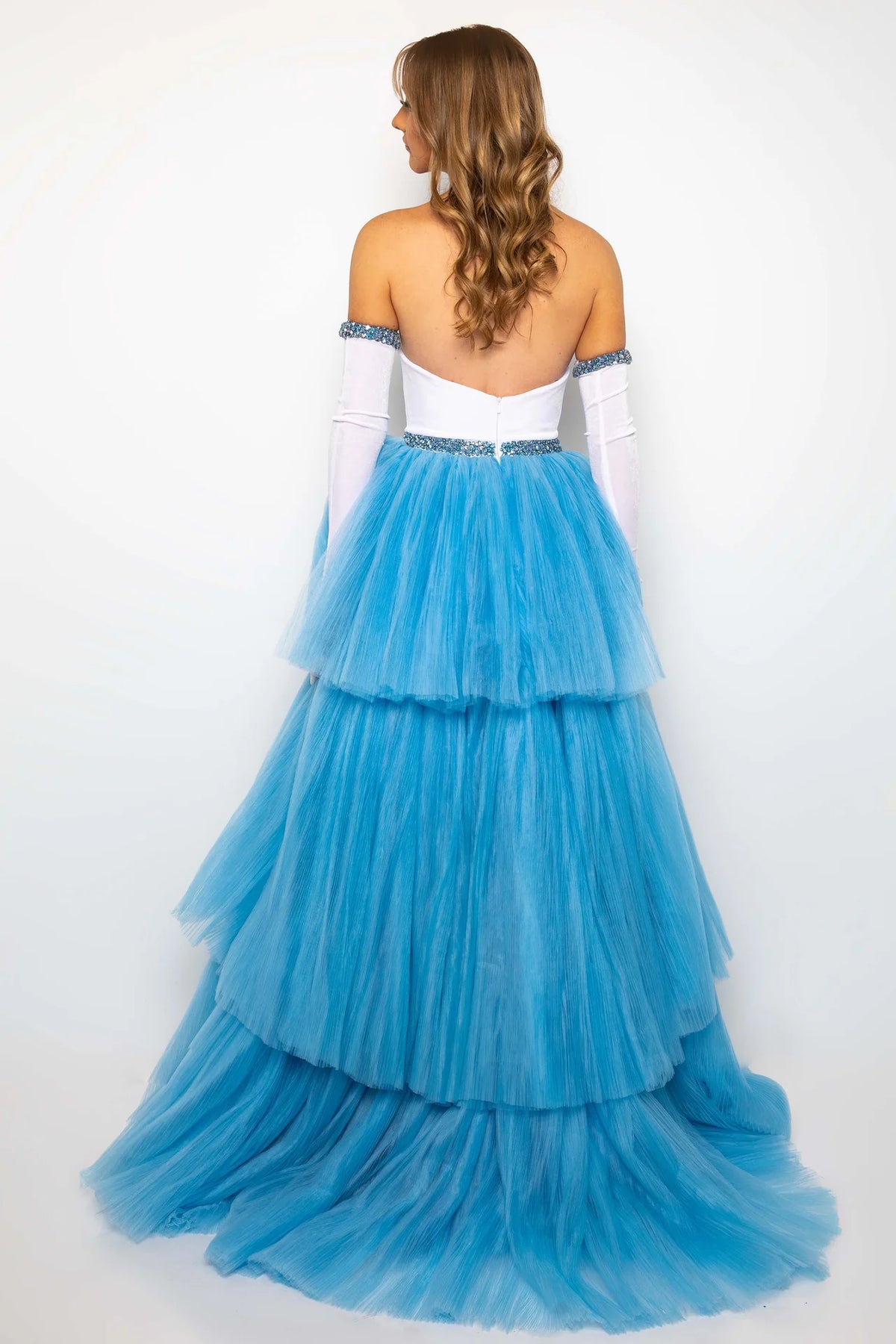 Ava Presley 28601 - Strapless High Low Prom Dress
