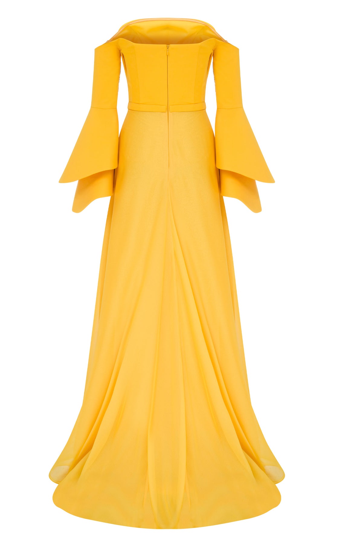 MNM Couture B1103 - Bell Sleeve A-Line Evening Dress
