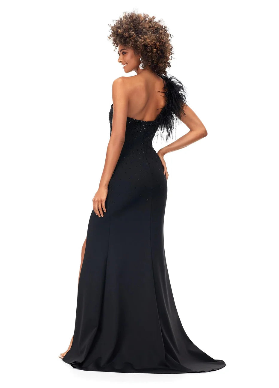 Ashley Lauren 11290 - One Shoulder Gown