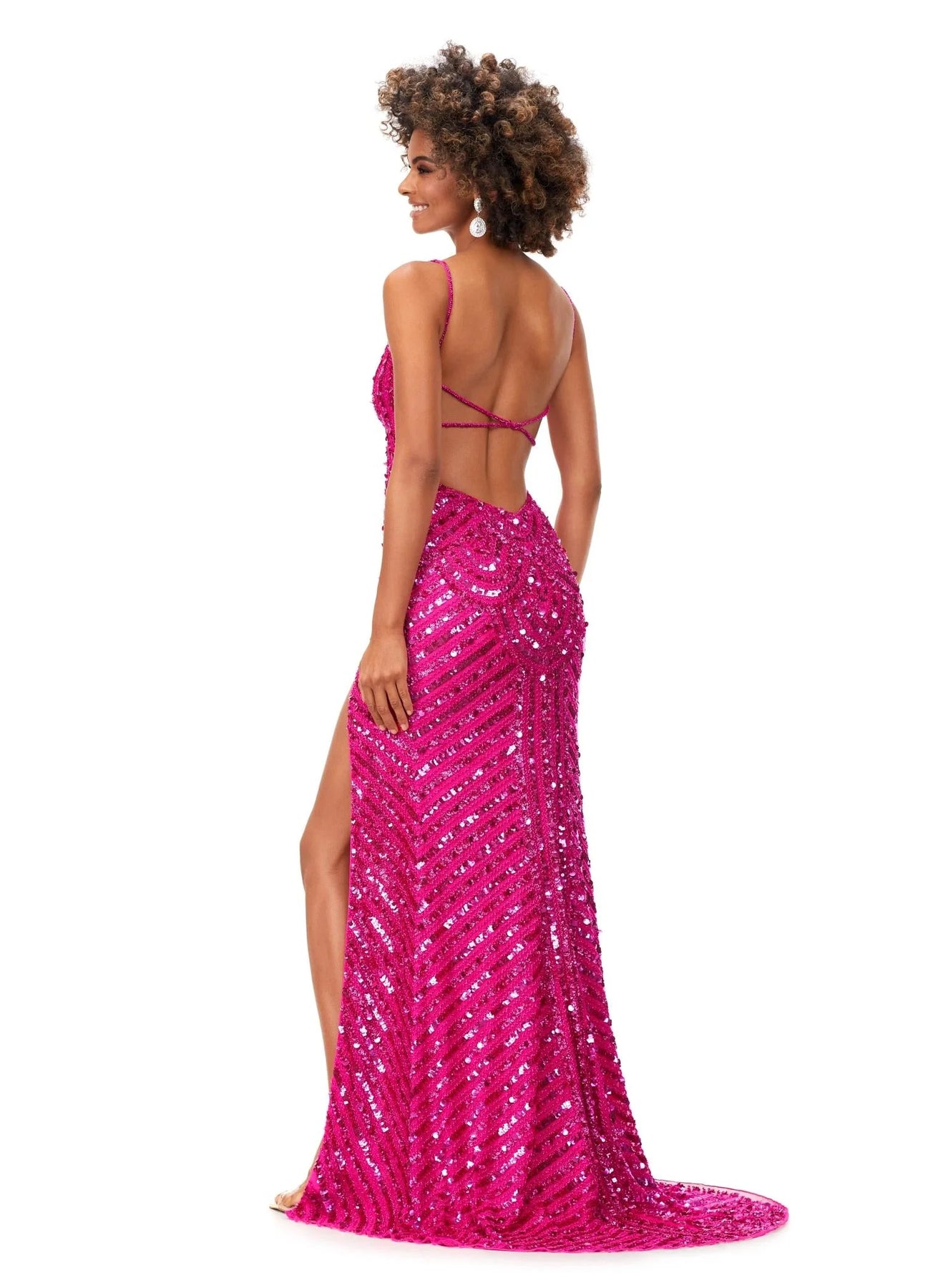 Ashley Lauren 11363 - Beaded Gown