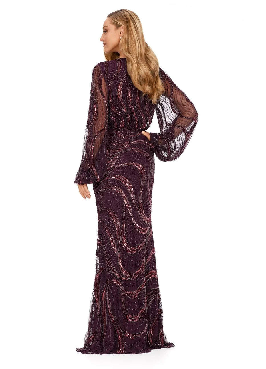 Ashley Lauren 11210 - Embellished Gown