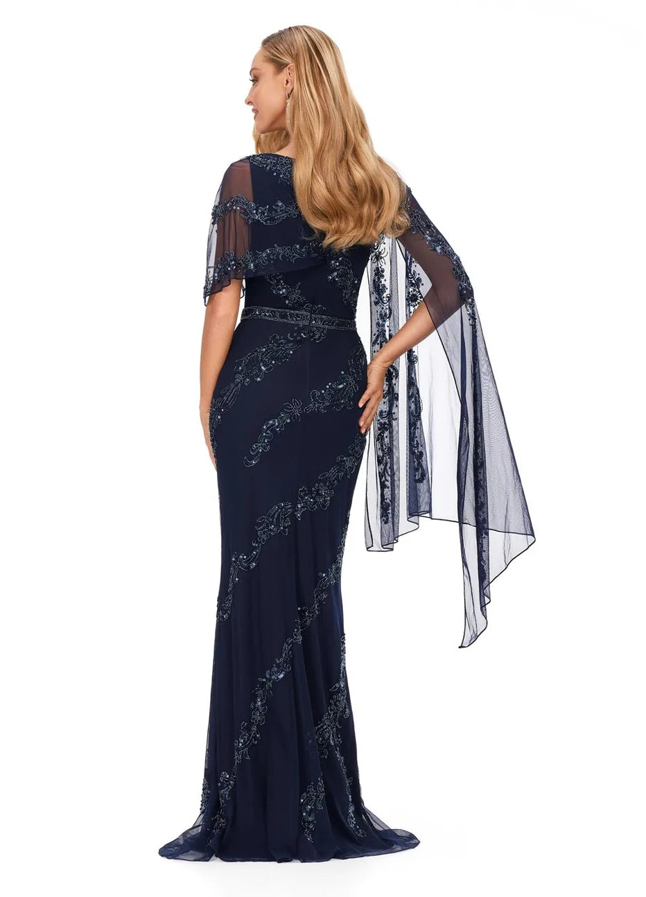Ashley Lauren 11213 - Embellished Gown