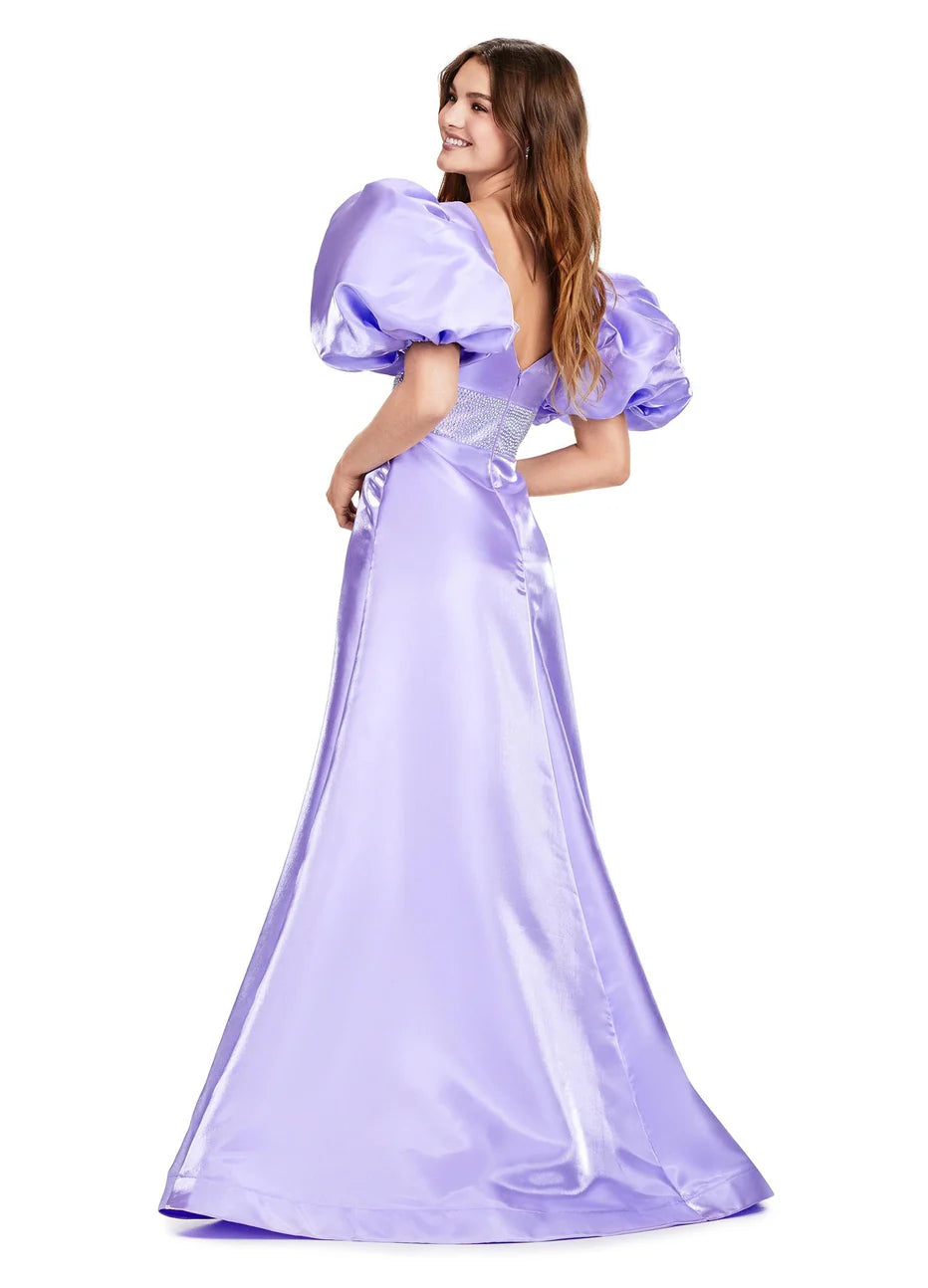 Ashley Lauren 11378 - Oversized Sleeves Gown