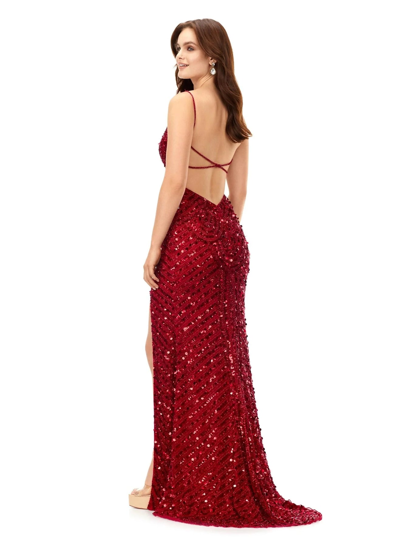Ashley Lauren 11363 - Beaded Gown