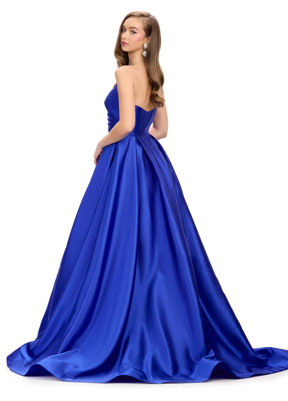 Ashley Lauren 11772 - Sweetheart Pleated Evening Gown