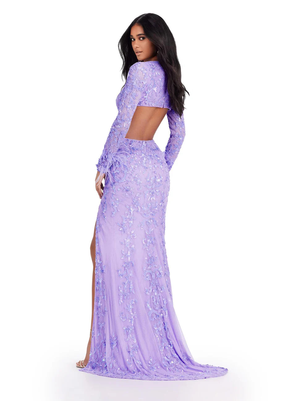 Ashley Lauren 11364 - Crisscross Gown