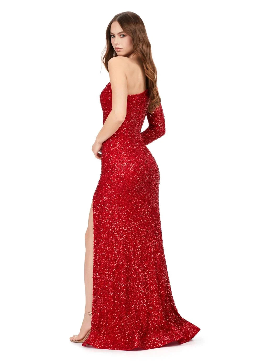 Ashley Lauren 1977 - One Sleeved Gown