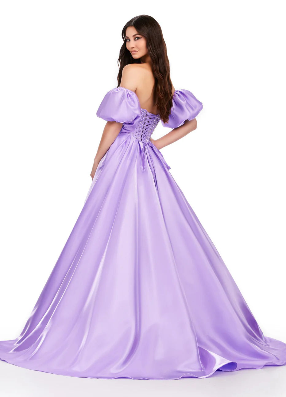 Ashley Lauren 11642 - Bejeweled Sweetheart Prom Dress