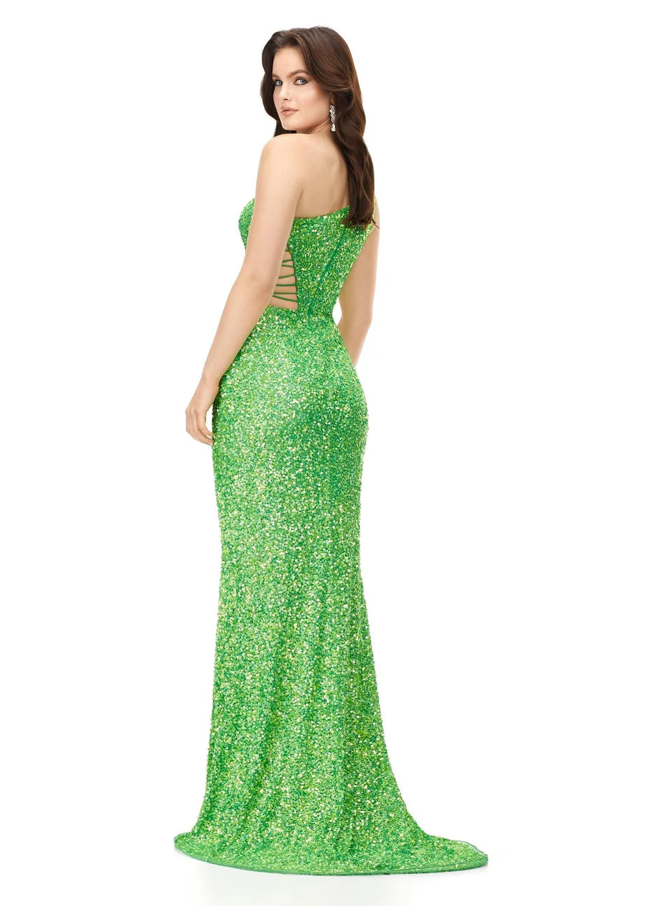 Ashley Lauren 11288 - Cut Outs Gown