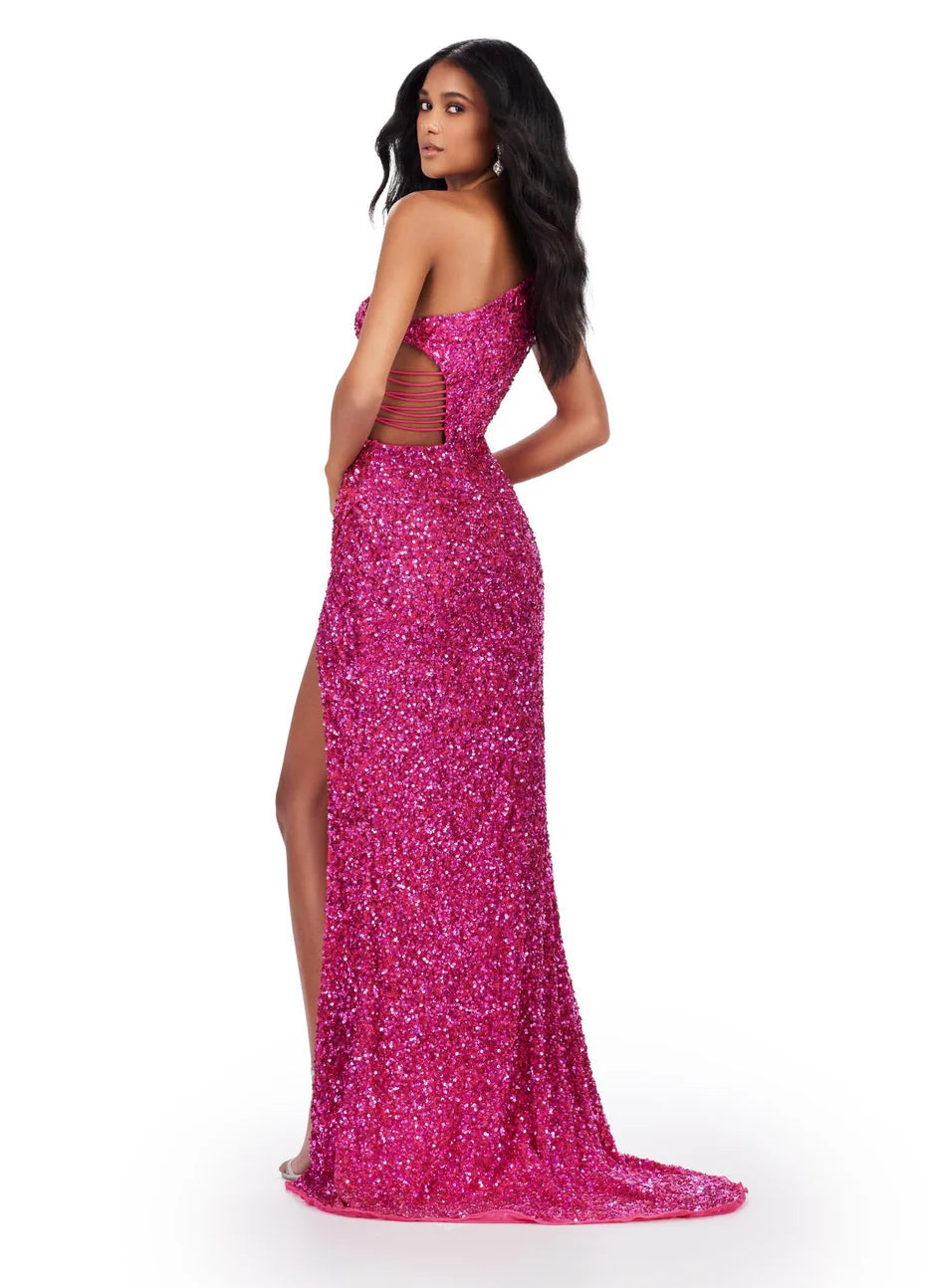 Ashley Lauren 11288 - Cut Outs Gown