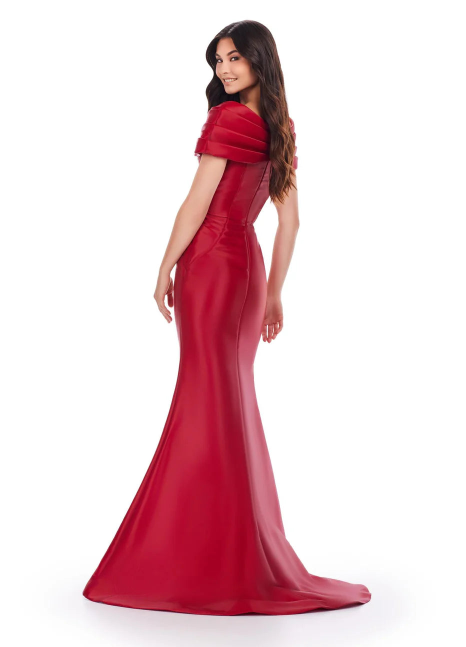 Ashley Lauren 11300 - Off-Shoulder Gown