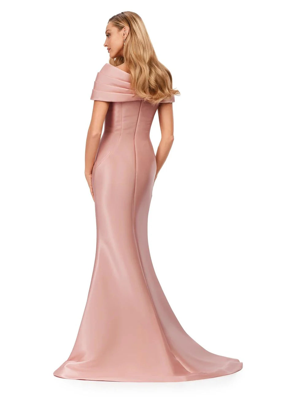 Ashley Lauren 11300 - Off-Shoulder Gown