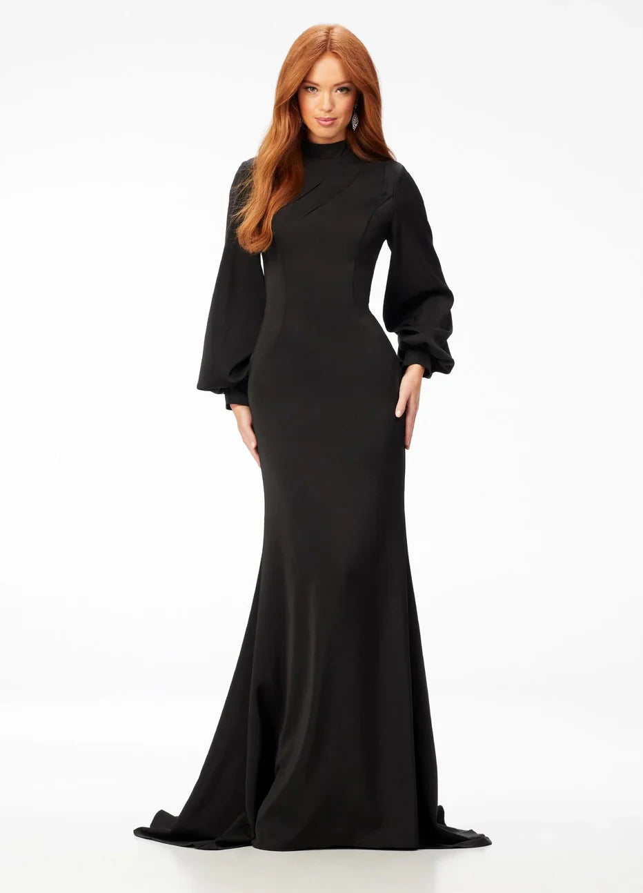 Ashley Lauren 11219 - Long Sleeve Formal Dress