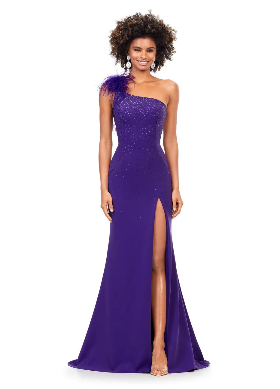 Ashley Lauren 11290 - One Shoulder Gown