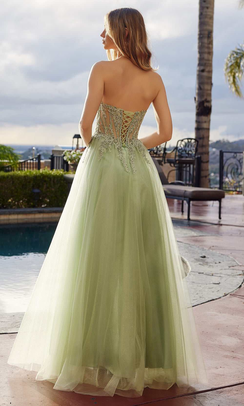 Nox Anabel C1843 - Elegant Beaded Formal Evening Dress Prom Dresses