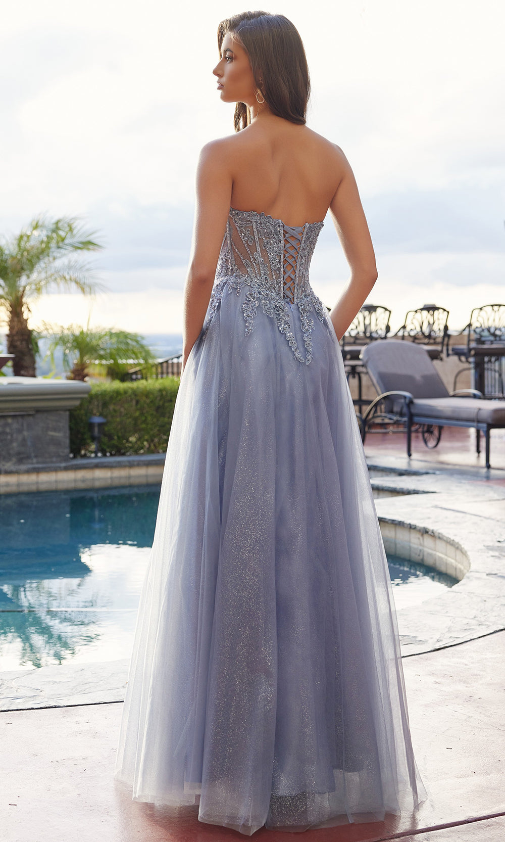 Nox Anabel C1843 - Elegant Beaded Formal Evening Dress Prom Dresses