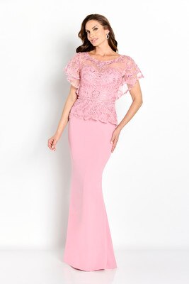 Cameron Blake CB131 - Appliqued Gown