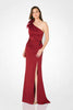 Cameron Blake CB787 - High Slit Sheath Evening Dress