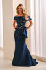 Cameron Blake CB797 - Lace Detailed Evening Dress