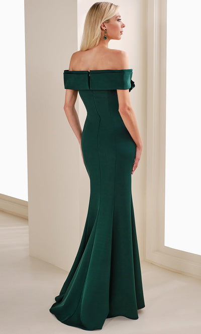 Cameron Blake CB905 - Seam Sculpted Off Shoulder Evening Gown Prom Dresses