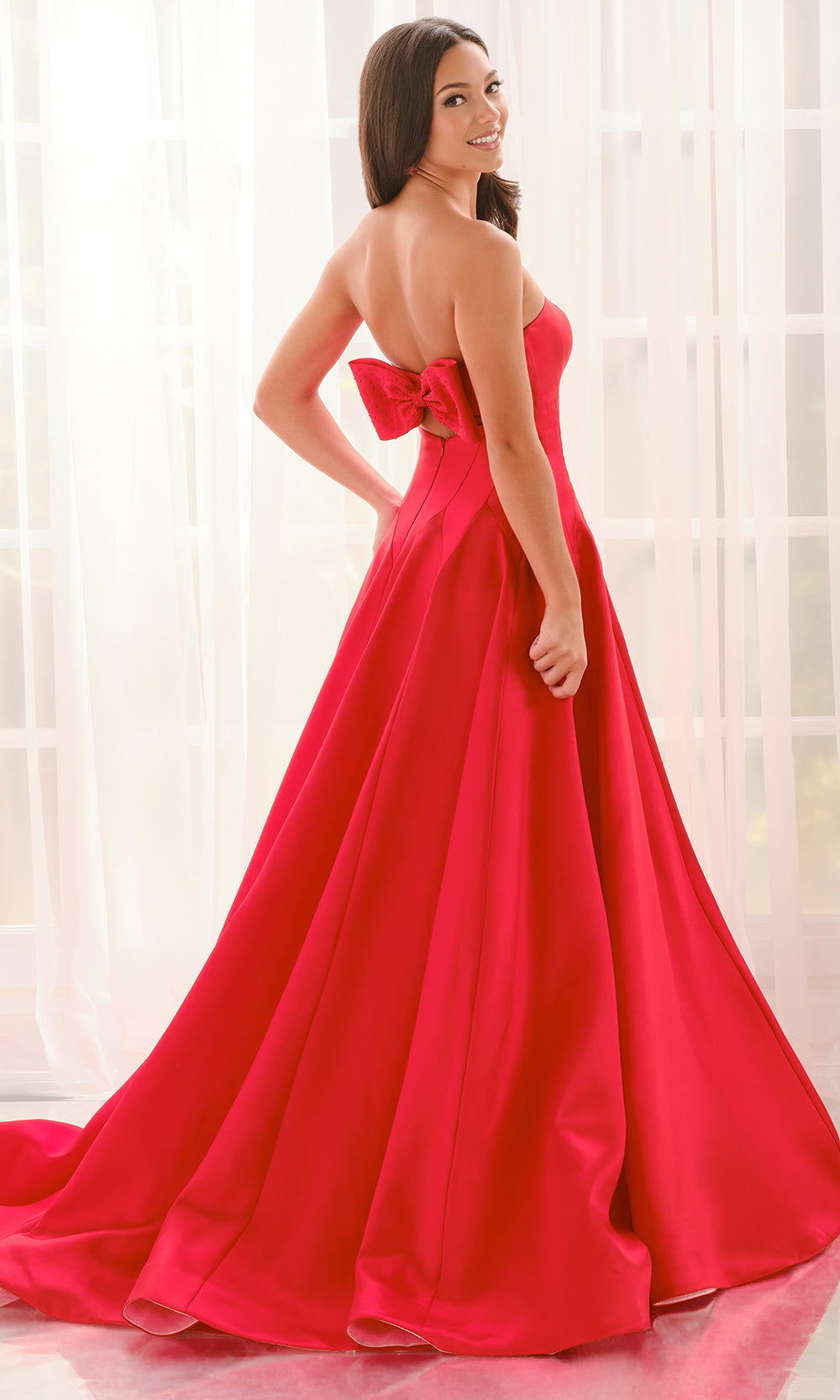 Colette CL6189 - Straight Neck Seamed Bodice Ballgown Ball Gowns