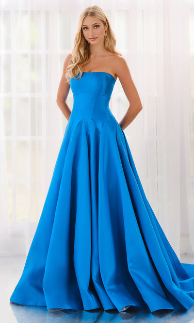 Colette CL6189 - Straight Neck Seamed Bodice Ballgown Ball Gowns