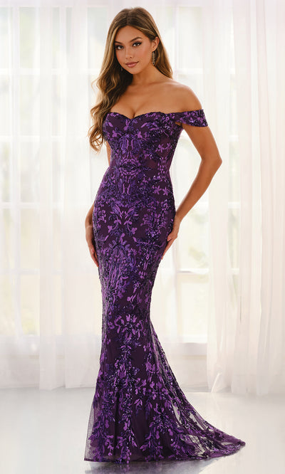 Colette CL6205 - Sweetheart Embroidered Sequin Gown Prom Dresses