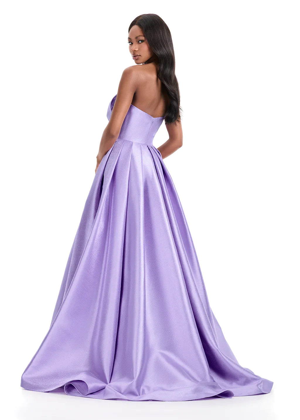 Ashley Lauren 11609 - Strapless Mikado Prom Gown