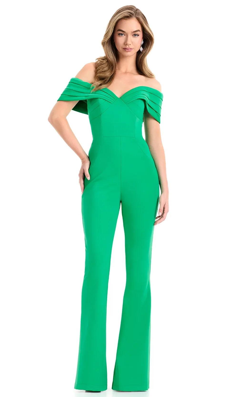 Ashley Lauren 12054 - Sweetheart Jumpsuit with Pleated Detail Quinceanera Dresses