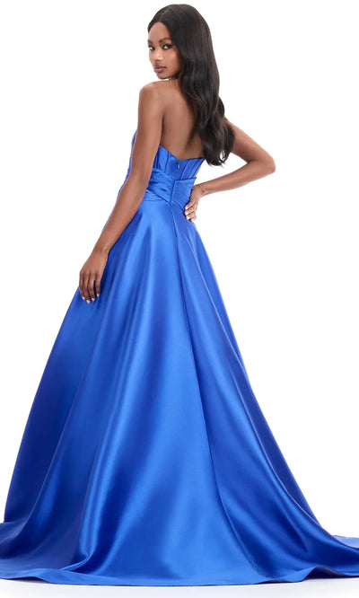 Ashley Lauren 12055 - Semi-Sweetheart Mikado Ballgown Ball Gowns