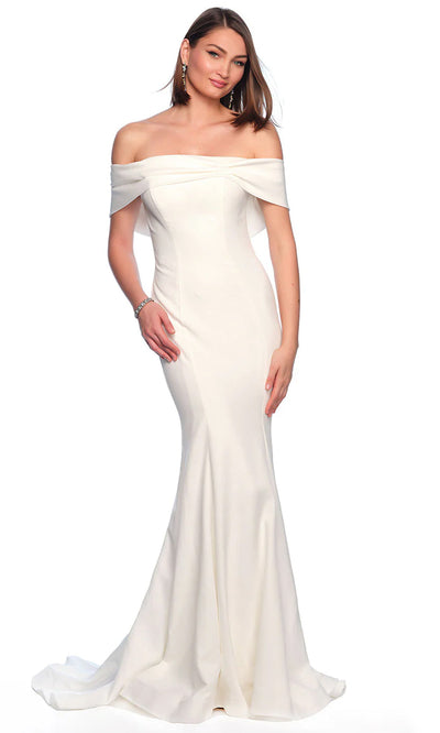 Dave & Johnny Bridal 11619 - Mermaid Bridal Gown Wedding Dresses 0 / Ivory