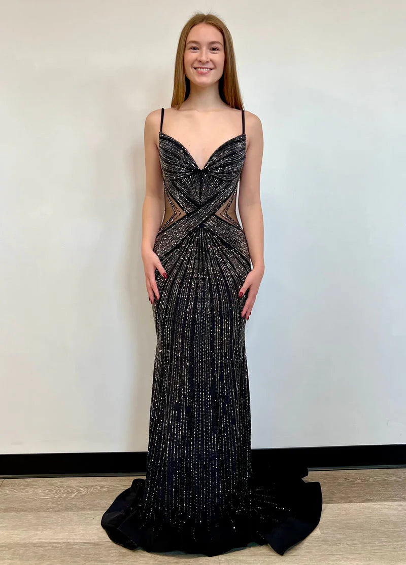 Ellie Wilde EW35001 - Bead Sweetheart Evening Dress