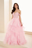 Ellie Wilde EW35084 - Glitter Floral Ballgown