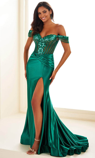 Ellie Wilde EW36007 - Sweetheart Beaded Fringe Prom Gown