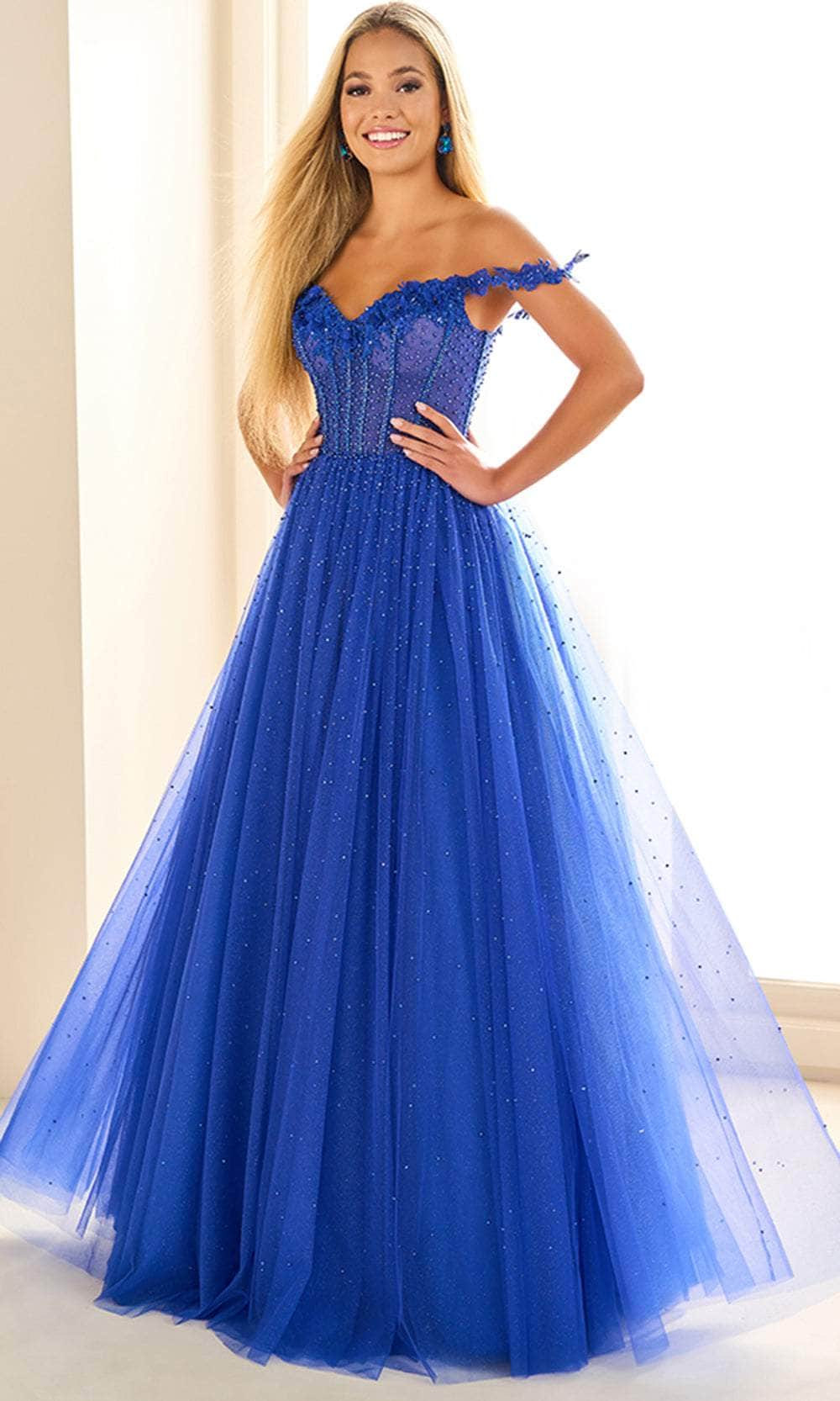 Ellie Wilde EW36071 - Sweetheart Layered A-Line Prom Gown