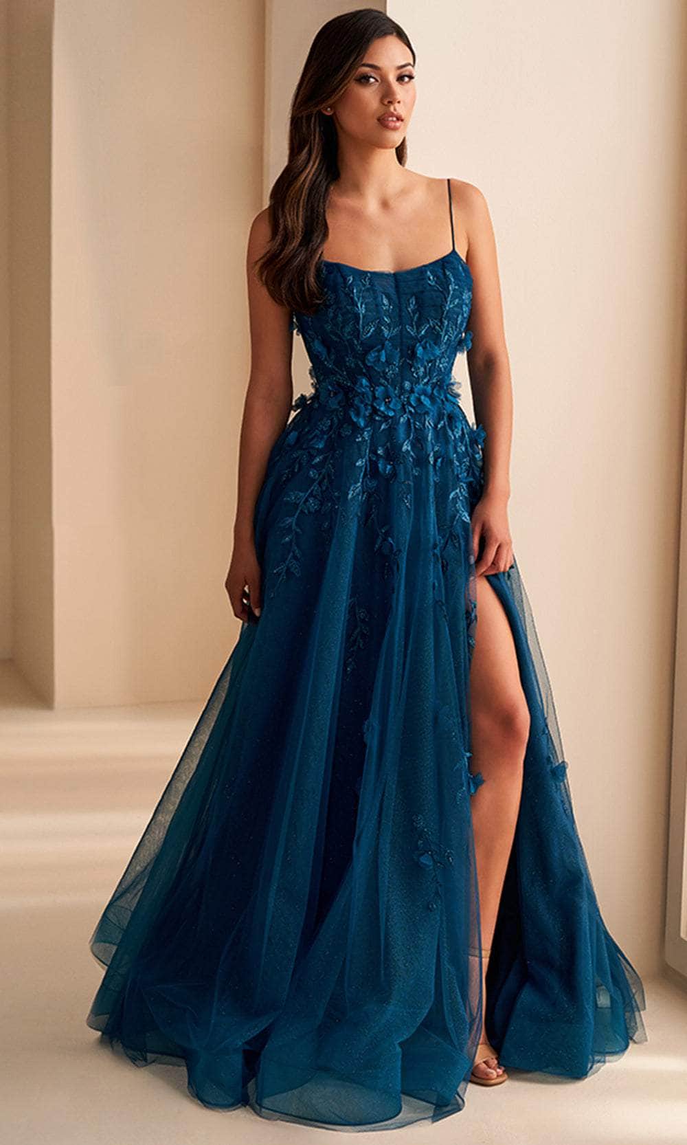 Ellie Wilde EW36222 - Embellished A-Line Prom Gown