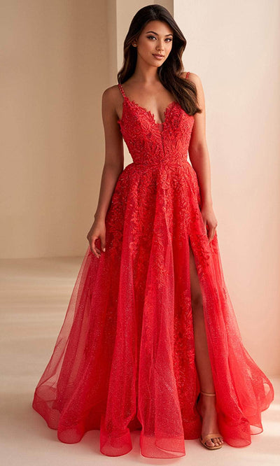 Ellie Wilde EW36226 - Beaded Dual Straps Prom Gown
