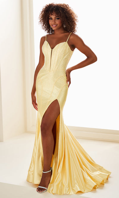 Ellie Wilde EW37069 - Bead Detailing Mermaid Prom Gown Prom Dresses